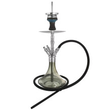 Vodní dýmka Kaya Shisha 480CC INOX Giza Silver Lightgrey 4S 57cm
