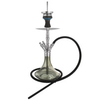 Vodní dýmka Kaya Shisha 480CC INOX Giza Silver Lightgrey 4S 57cm