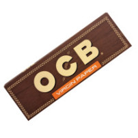 Cigaretové papírky Regular OCB Virgin 1 1/4 Unbleached