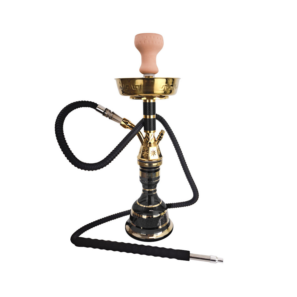 Vodní dýmka Cleopatra Shisha Black - 50 cm