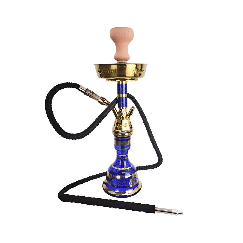 Vodní dýmka Cleopatra Shisha Blue - 50 cm