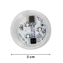 Mini LED světlo Celeste X1 & X3 na vodní dýmky 3 cm