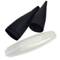 Chladivý náustek Bazooka na hadici vodní dýmky BLACK