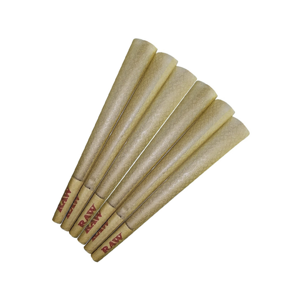 Raw Cones - kónické dutinky na jointy 6 kusů