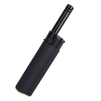 Zapalovač Clipper Tube Black Soft Touch