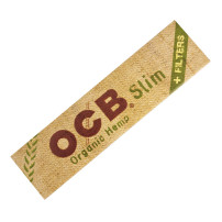 Cigaretové papírky OCB organic hemp King Size Slim s filtry