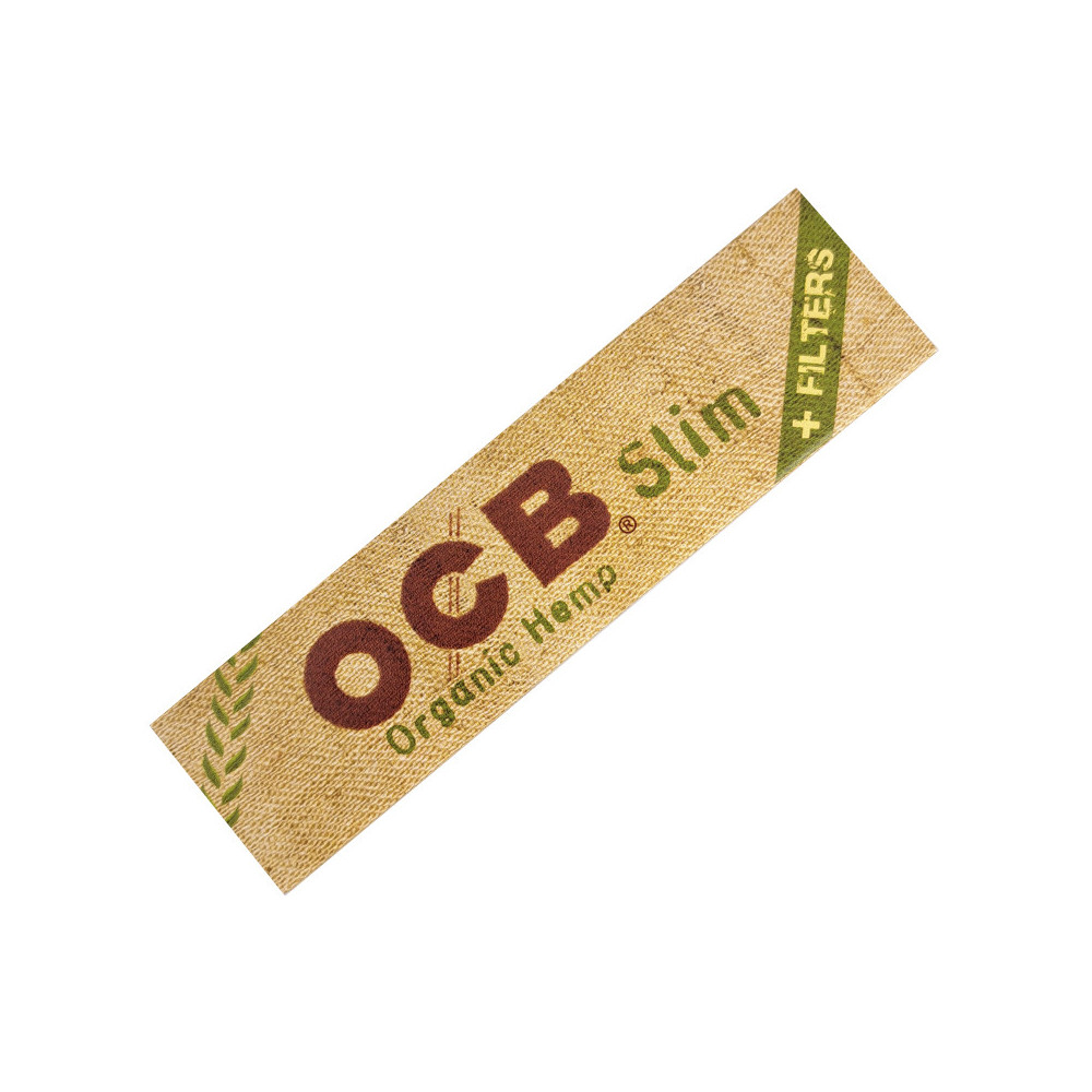 Cigaretové papírky OCB organic hemp King Size Slim s filtry