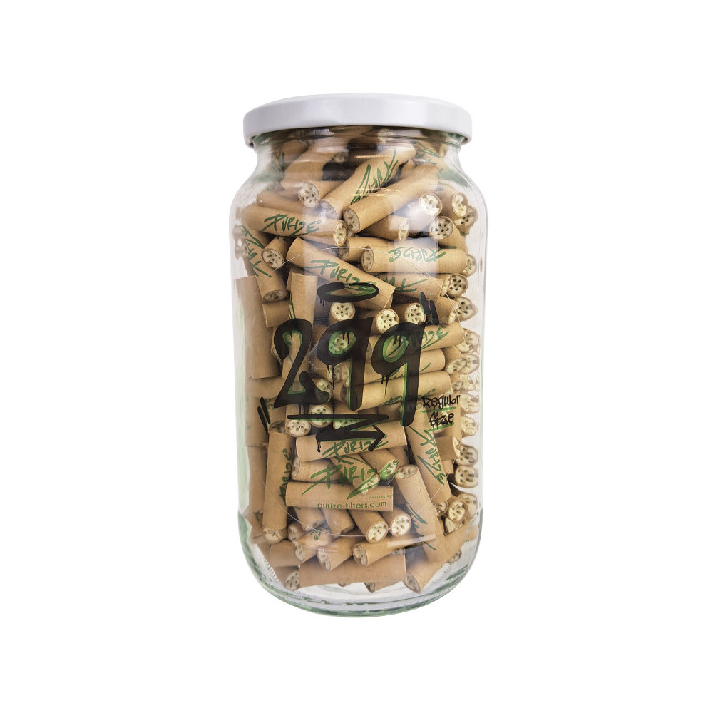Filtry uhlíkové PURIZE 9 mm regular Organic - 299ks