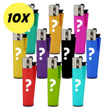 Zapalovač Clipper Large Magic Chaos MEGA Pack - 10kusů