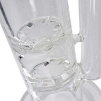 Skleněné bongo Double Turbine ICE