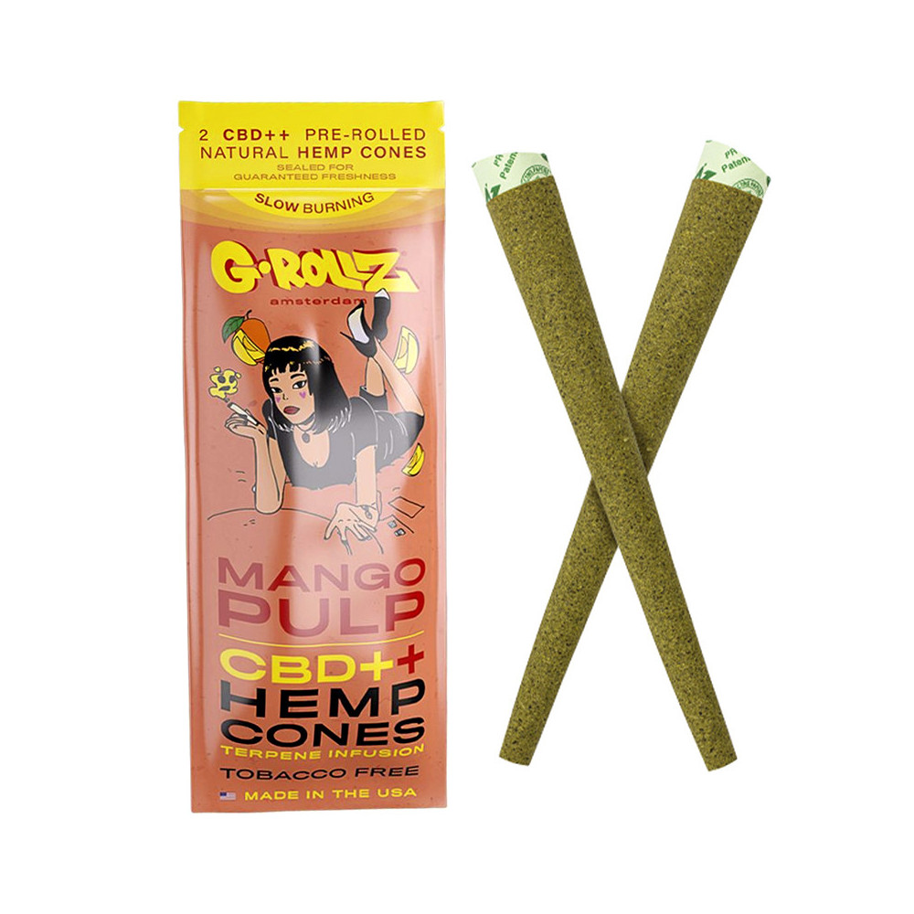 Konopné blunty G-Rollz CBD Mango Pulp