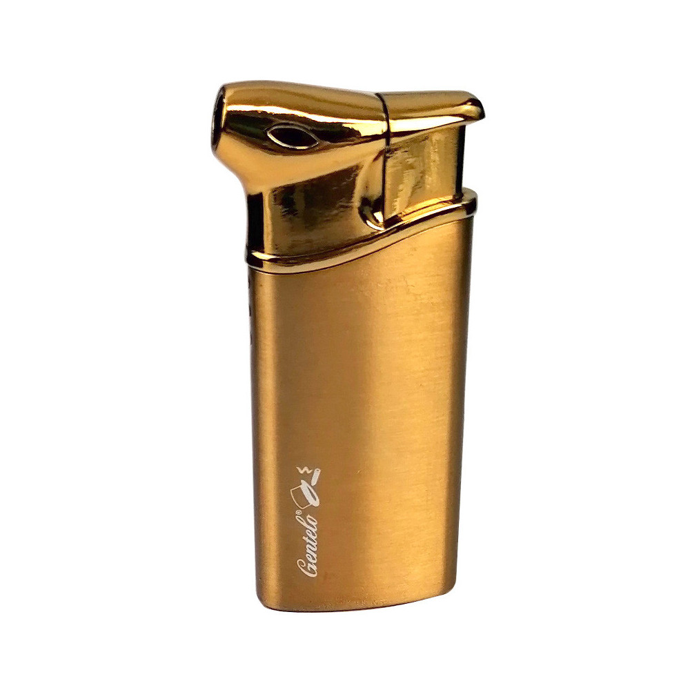 Dýmkový zapalovač Lighter 01 - Zlatý