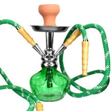 Vodní dýmka Mya Saray - 32 cm Green dvouhadicová