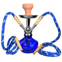 Vodní dýmka Mya Saray - 32 cm Blue dvouhadicová