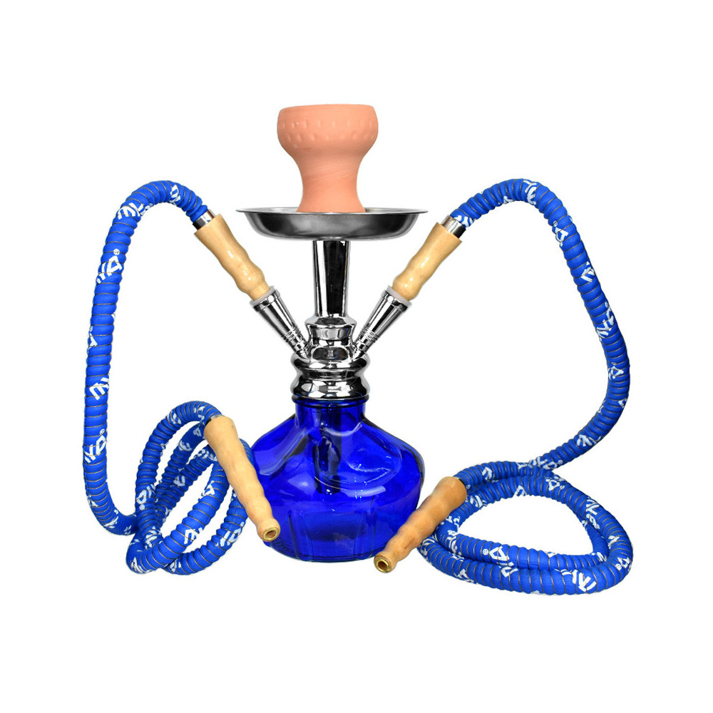 Vodní dýmka Mya Saray - 32 cm Blue dvouhadicová