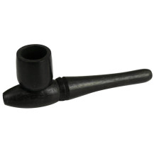 Dřevěná šlukovka mini dýmka Pirat 8,5 cm