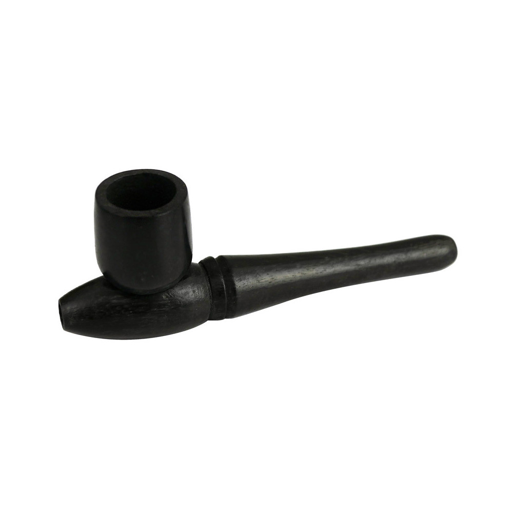 Dřevěná šlukovka mini dýmka Pirat 8,5 cm