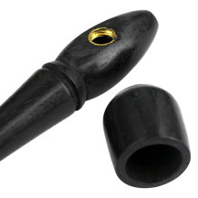 Dřevěná šlukovka mini dýmka Pirat 8,5 cm