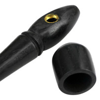 Dřevěná šlukovka mini dýmka Pirat 8,5 cm