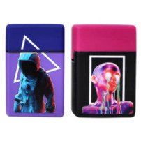Tryskový zapalovač Zenga Art Colored Jet - Mix motivů