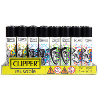 Zapalovač Clipper Série GEOMETRICAL ANIMALS 4 kusy