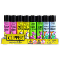 Zapalovač Clipper série BALLOON ANIMALS 4 kusy