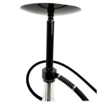 Vodní dýmka Kaya Shisha Inox Carbon Stallion - Gunmetal Black