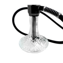 Vodní dýmka Kaya Shisha Inox Carbon Stallion - Gunmetal Black