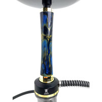Vodní dýmka Kaya Shisha Marmor Big Blue-Grey