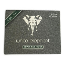 Filtry White Elephant 9 mm s aktivním uhlím a mořskou pěnou