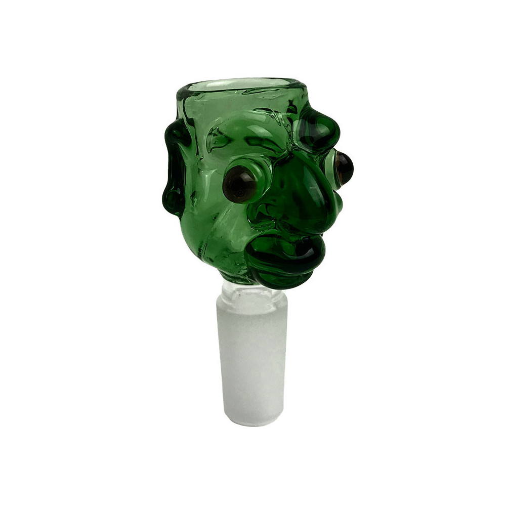 Kotel/Šluk na bongo Monster Face Green NS14