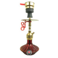 Vodní dýmka Amy Deluxe Fusion Shine Mini Red