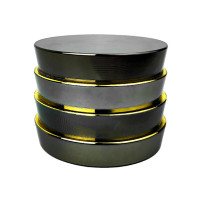Grinder Drtička 4-dílná 52mm grey-gold