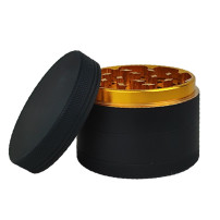 Grinder Drtička 4-dílná 63mm black&gold