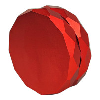 Drtička Grinder Alu 2-dílná 63mm Red