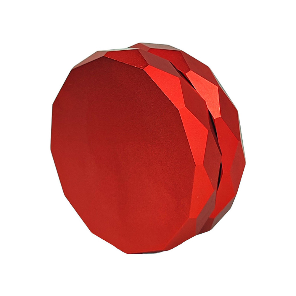 Drtička Grinder Alu 2-dílná 63mm Red