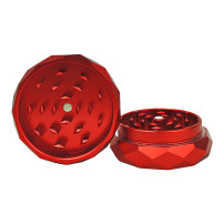 Drtička Grinder Alu 2-dílná 63mm Red