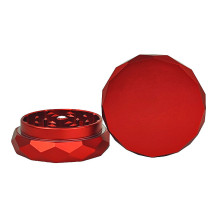 Drtička Grinder Alu 2-dílná 63mm Red