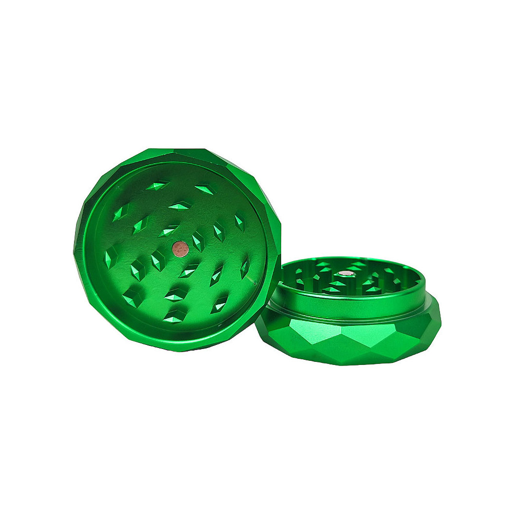 Drtička Grinder Alu 2-dílná 63mm Green