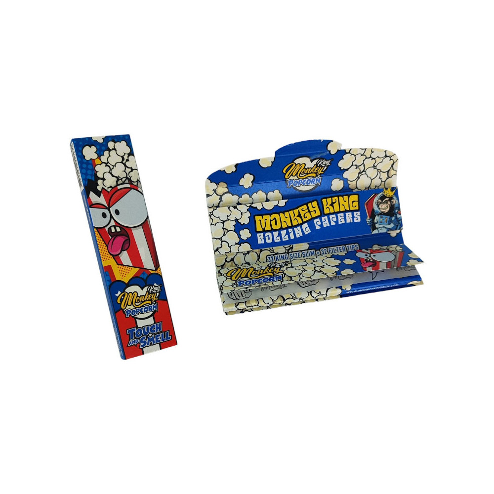 Monkey King Popcorn Papírky + filtry