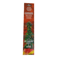 Cannabis Incense Sticks - Mango a Dry Leaves