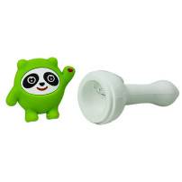 Silikonová šlukovka Panda