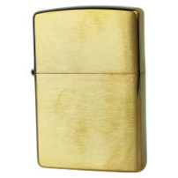 Zapalovač Zippo Brass Brushed gold
