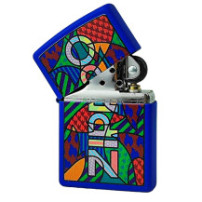 Zapalovač Zippo Colorful Royal Blue Matt