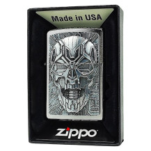 Zapalovač Zippo Technic Skull Trick