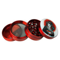Grinder drtička Geisha červená 50mm