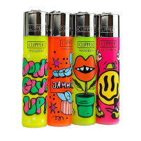 Zapalovač Clipper Série GET UP 3 po 4 kusy