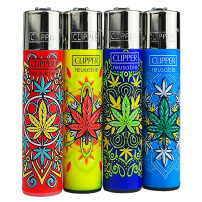 Zapalovač Clipper Série HIGH MANDALA 2 po 4 kusy