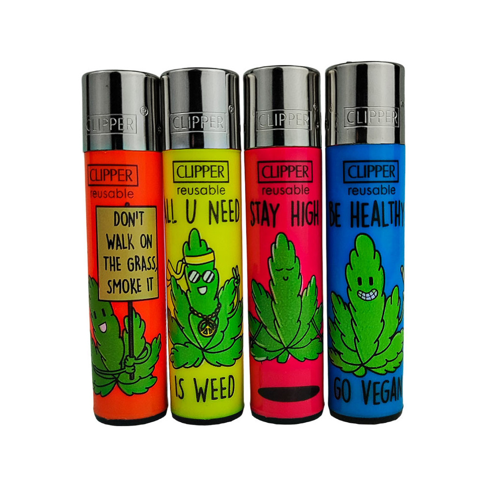Zapalovač Clipper Série RISE UP 1 po 4 kusy