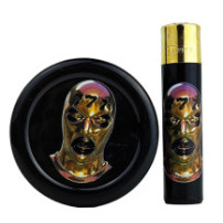 Zapalovač Clipper SET s grinderem 777 Collab